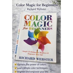 Color Magic for Beginners Richard Webster Spiritual Book Color Therapy  Healing